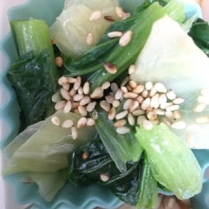 簡単ヘルシー お弁当にも 小松菜のナムル レシピ 作り方 By Acchan66 楽天レシピ 簡単ヘルシー お弁当にも 小松菜のナムル レシピ 作り方 By Acchan66 楽天レシピ